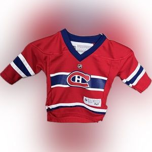 Infant size Official Reebok Jeresy excellent used condition